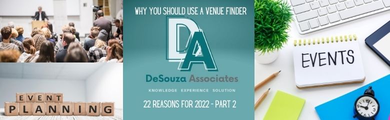 Blog 2 - Why do you should use a venue finder