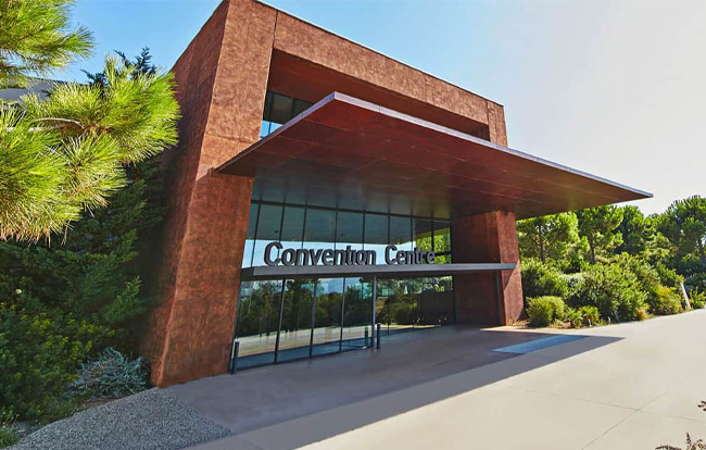 Exterior of the Convention Centre