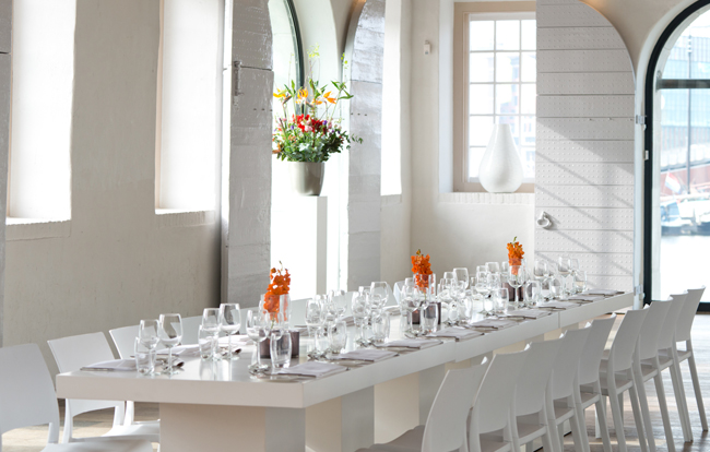 National Maritime Museum Dinner layout