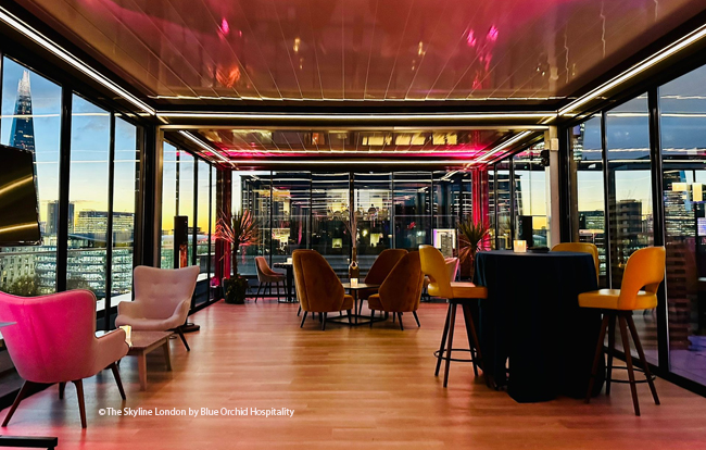 Skyline reception