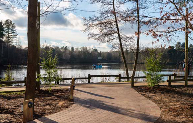View of the Lake - Sherwood Forest